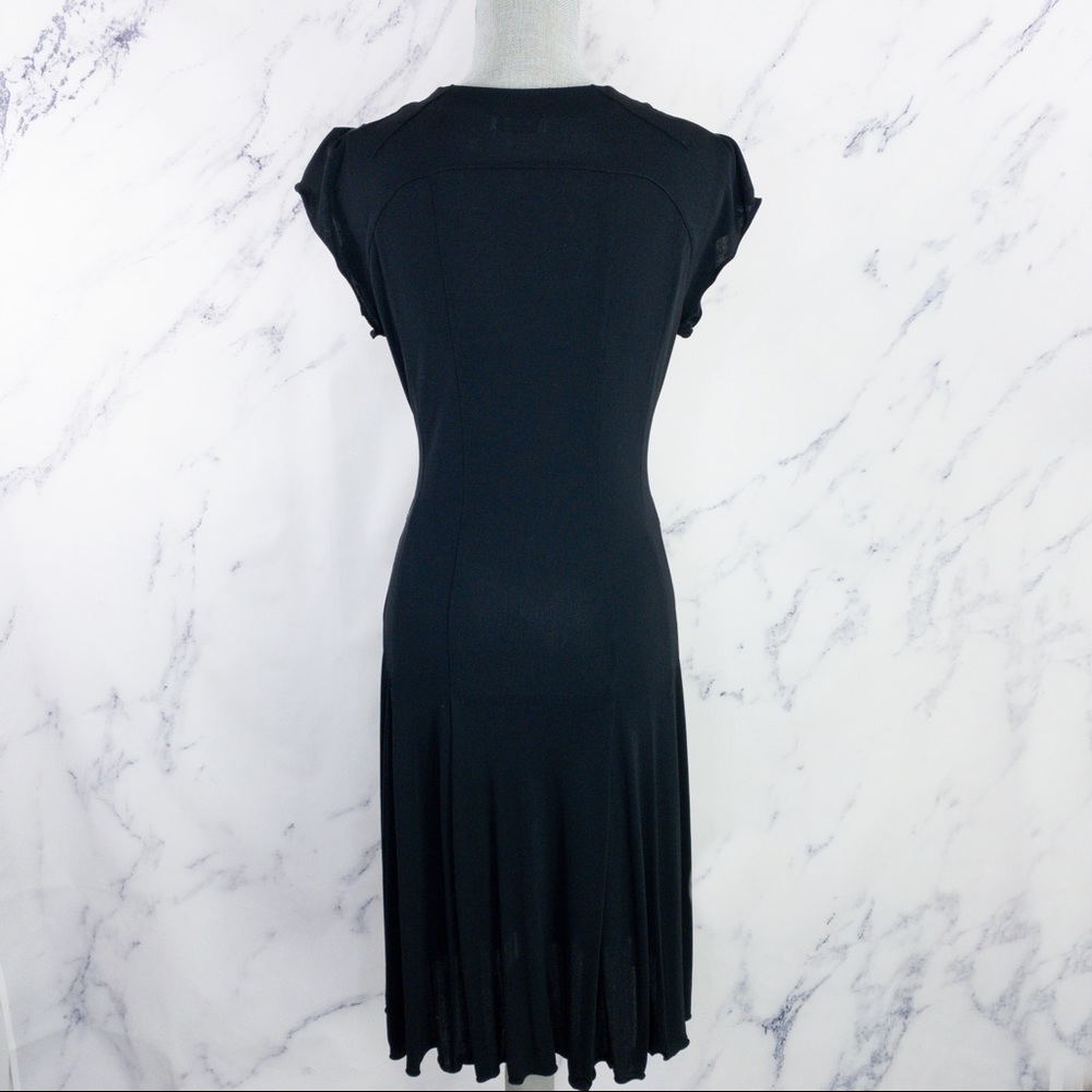 Moschino Cheap and Chic | V-Neck Pleated Dress - Picture 2 of 12